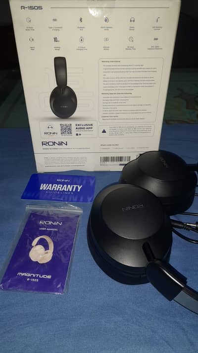 Premium RONIN Headphones – Hardly Used, Like New!