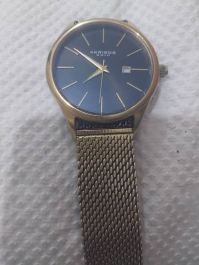 AKRIBOS  XXIV japan Movement Antique Watch