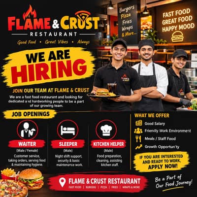 Staff Requried