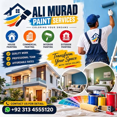 Painting Services, Painter Near Me, House Painting Services, Wall Pait