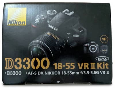 Nikon D3300 + 18-55mm VR Kit | Pristine Condition | Low Shutter Count