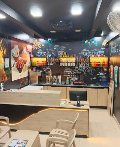 Complete Juice Bar & Cafe Setup for Sale - Excellent Condition