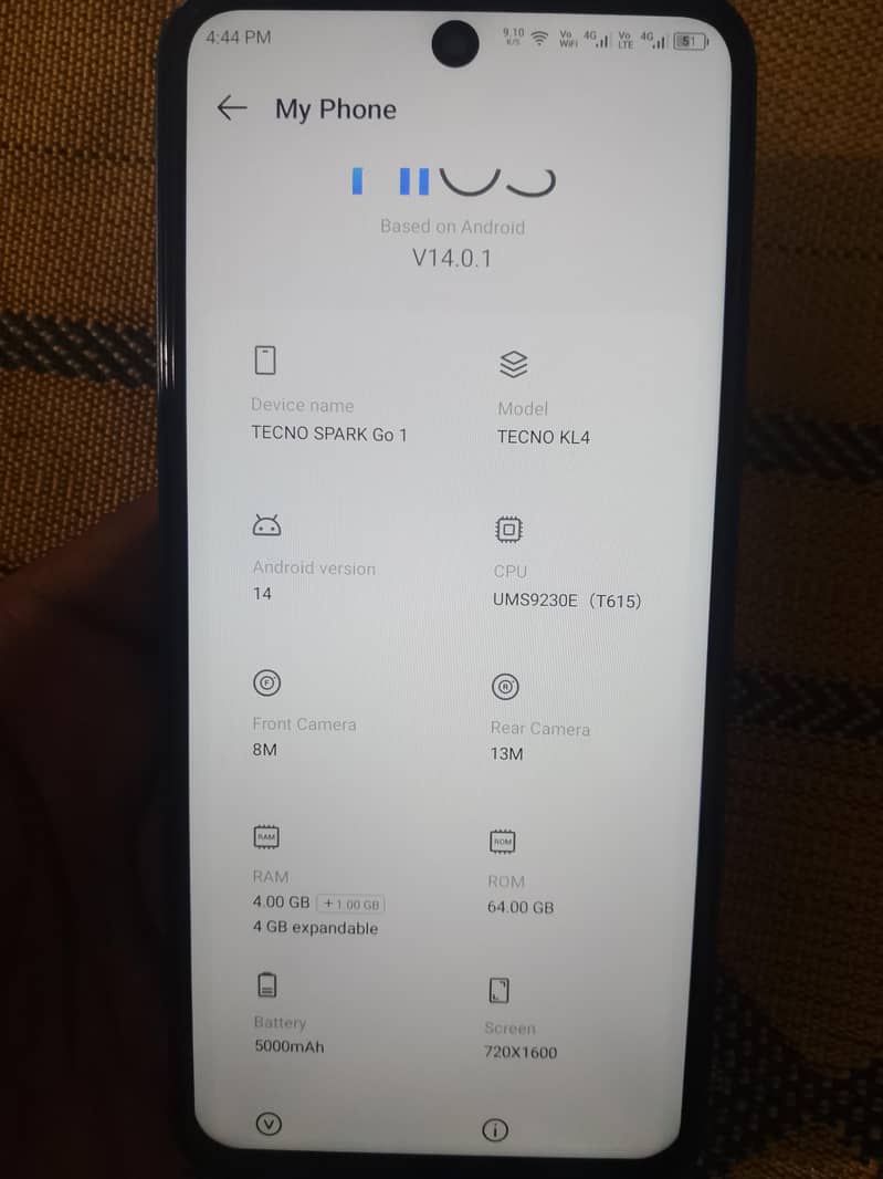 Tecno Spark Go 0
