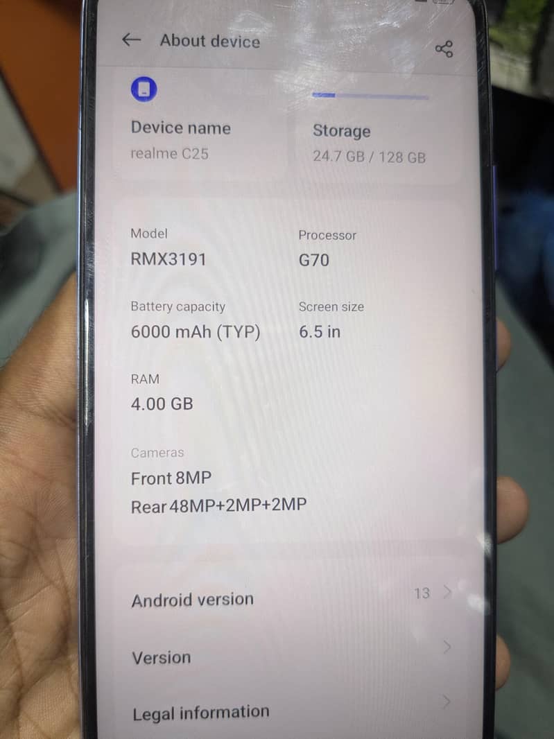 Realme C25 6
