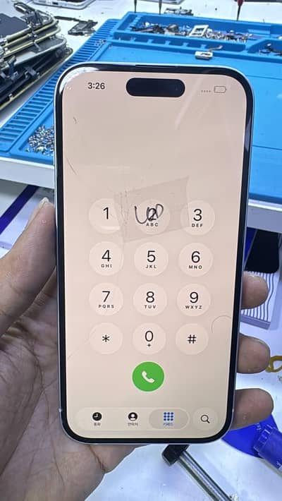 15pro 100% original panel with small dot