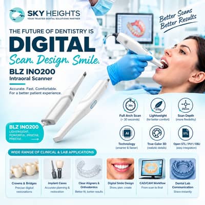 BLZ INO 200 3D Intraoral Dental Scanner for Sale in Pakistan