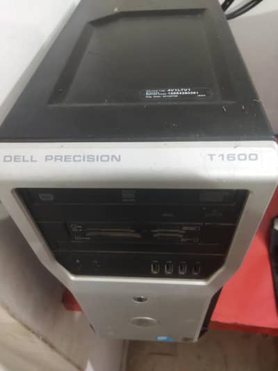 desktop pc tawer dell t1600 processor e31245 hard disk 300gb