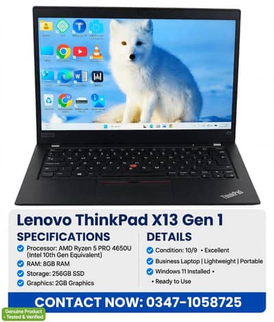 Lenovo ThinkPad X13 gen 1