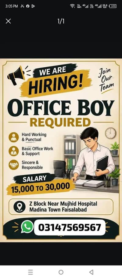 General office worker