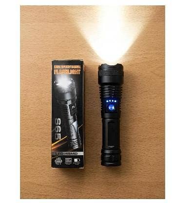 S65 Multifunctional Tactical LED Flashlight type c rechargeable E r6165