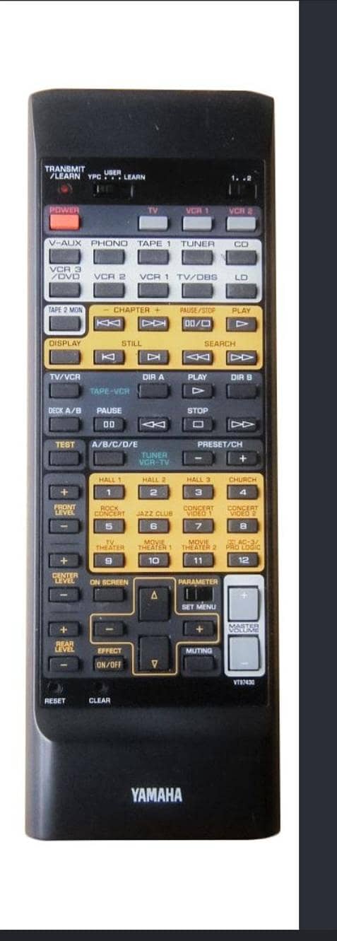 yamaha original amplifier remote 0