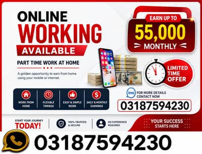 1- Home-Based Online Jobs | Typing | Data Entry | Teaching