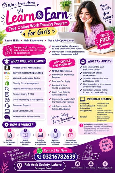 online job available for girls