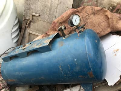 500 Pound Air Compressor Tank – Brand New Condition