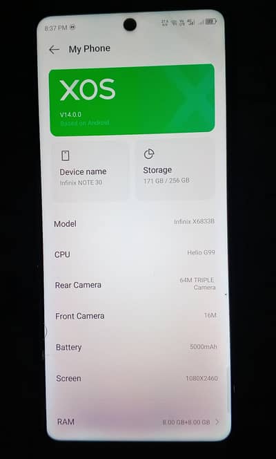Infinix Note 30