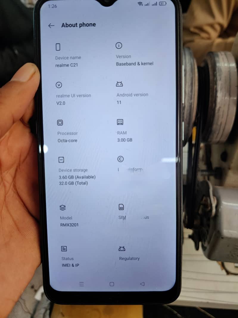 Realme C21 0