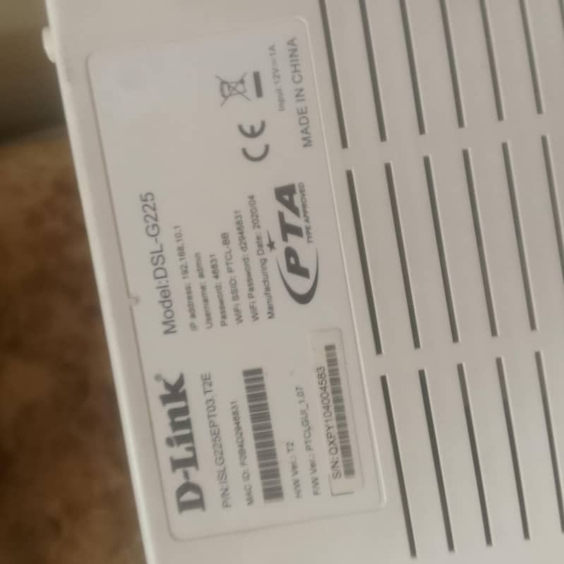PTCL MODEM 2