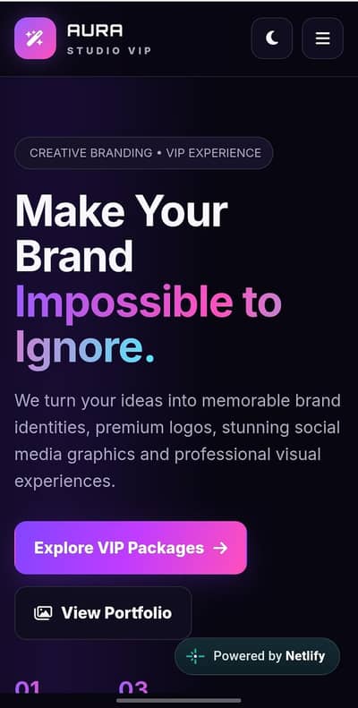 grafic designing portfolio website