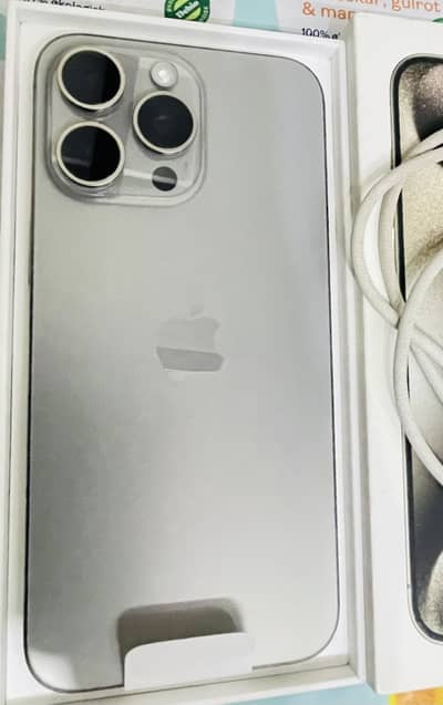 I Phone 15 Pro Max (256) PTA 88% PTA