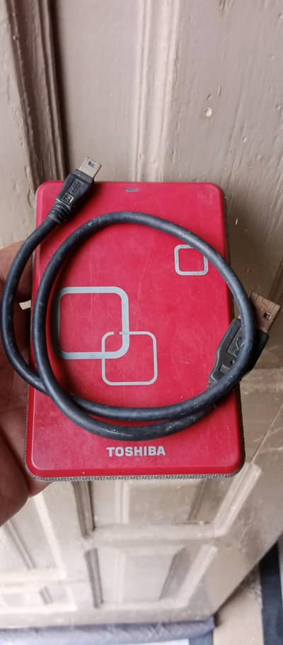 Toshiba 500GB External Hard Drive – USB Portable HDD