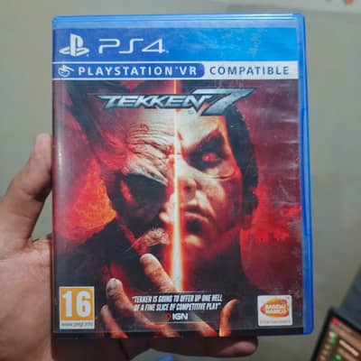 Tekken 7 PS4 Disc - Mint Condition, Original