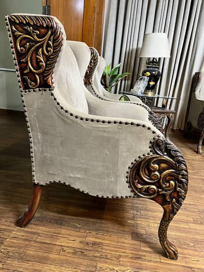 Sofa Set _ Seven Seater for Sell original sheesham wood