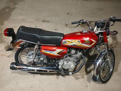 Honda CG 125 Red Colour For Sale