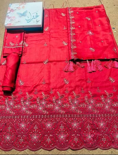 Unstitched winter Dress