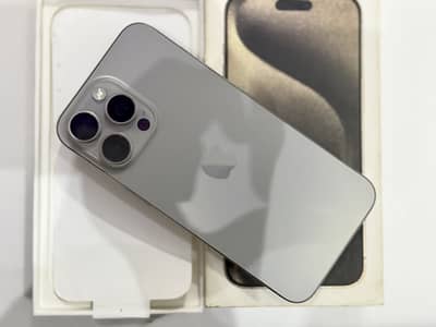 Apple iPhone 15 Pro Max Natural Titanium Factory unlock