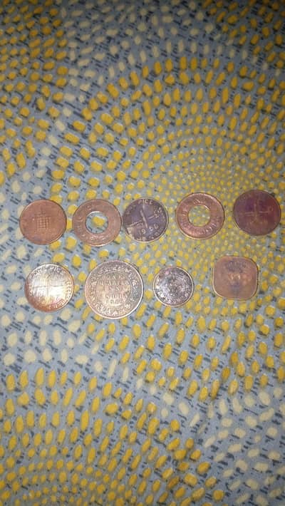 19s old coin Pakistani