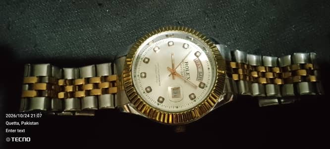rolex  watch condition 10(8