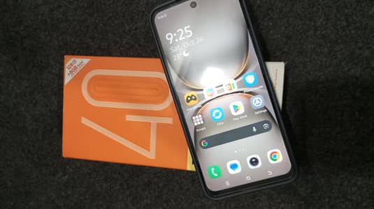 Tecno Spark 40C with box and warranty