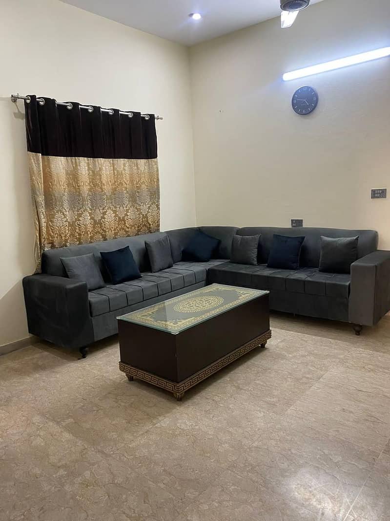 L shaped sofa 0