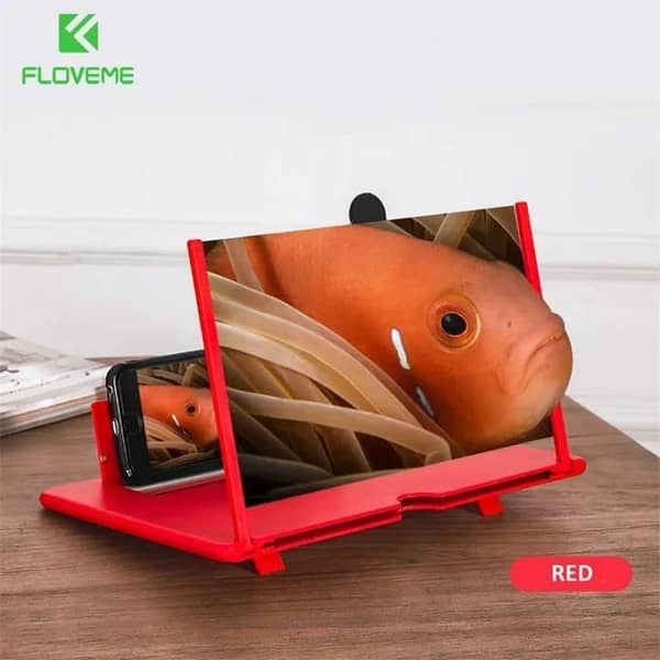 T  Mobile Phone Screen Magnifier Foldable 3D Screen Amplifier Mobile Phone Holder Stand
