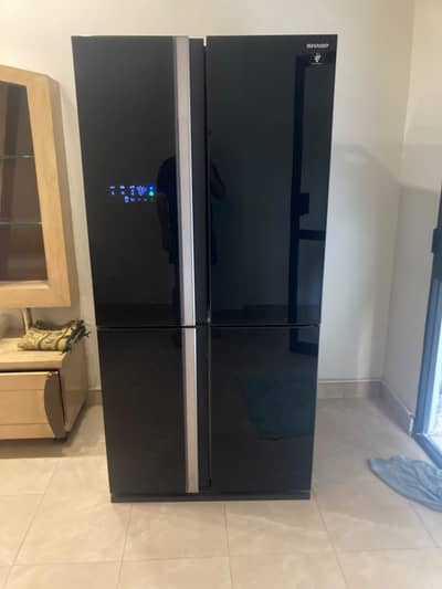 sharp 4 door fridge - no frost