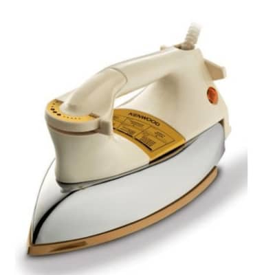 Kenwood dry iron white gold ceramic soleplate