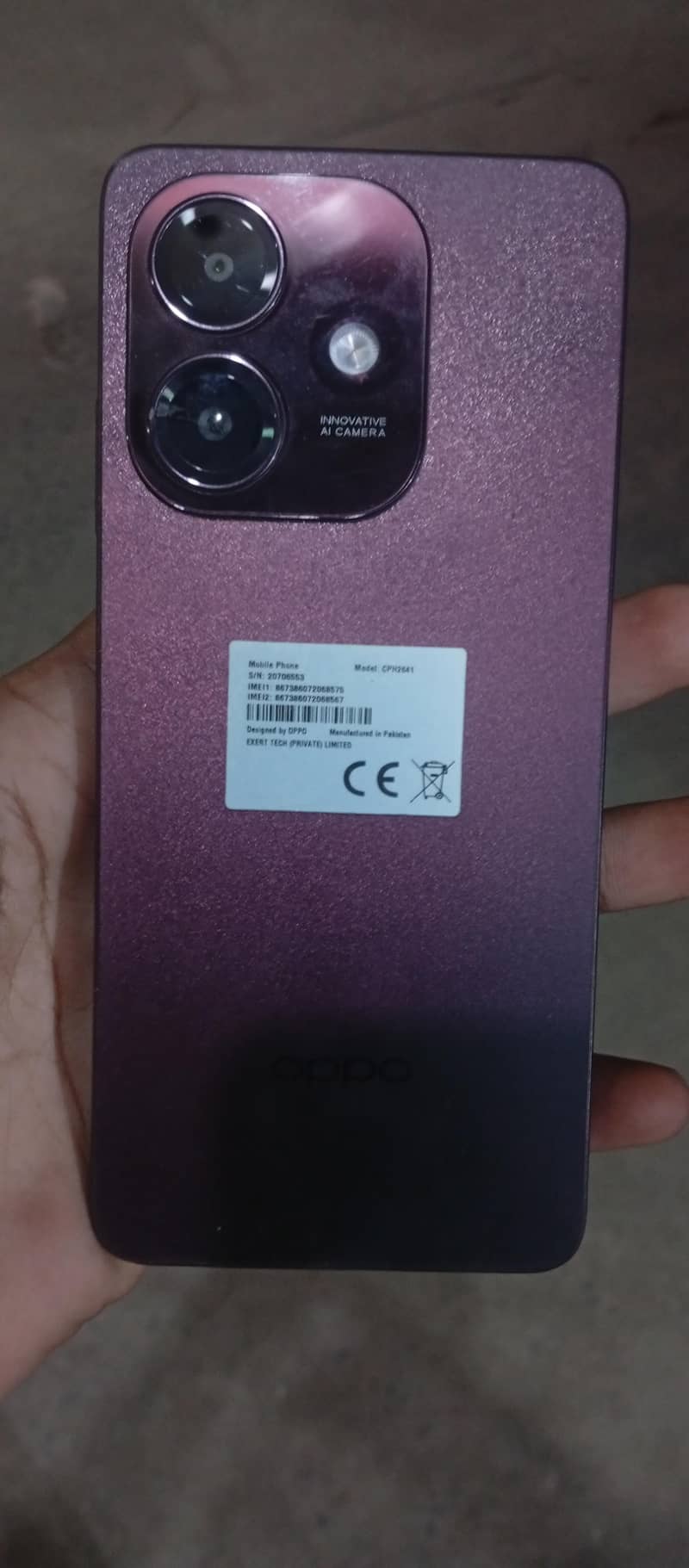 OPPO A3x 3