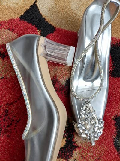 Cinderella crystal shoes