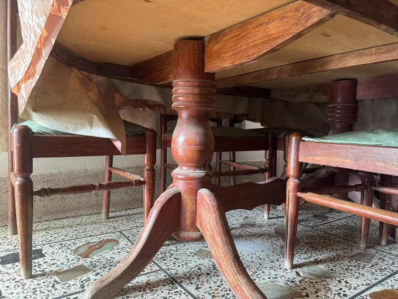dining table with 6 seater 2