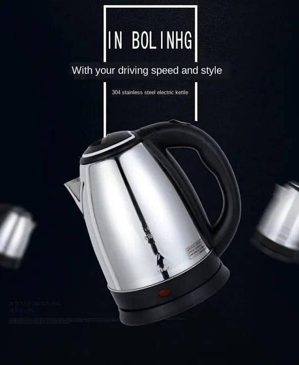 T  2L Electric Kettle Small Household Appliance Automatic Power-Off Quick-Burning Kitchen Tool