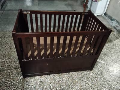 Solid Wooden Baby Cart