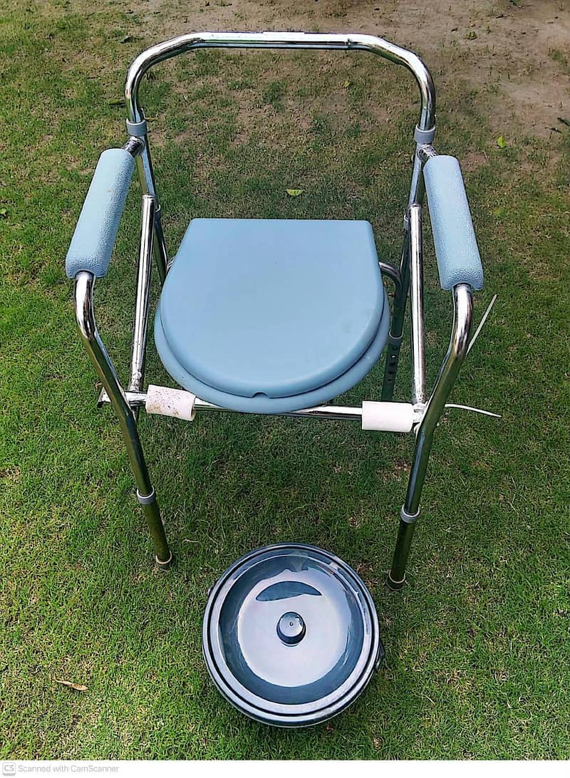 commode chair and walker 0
