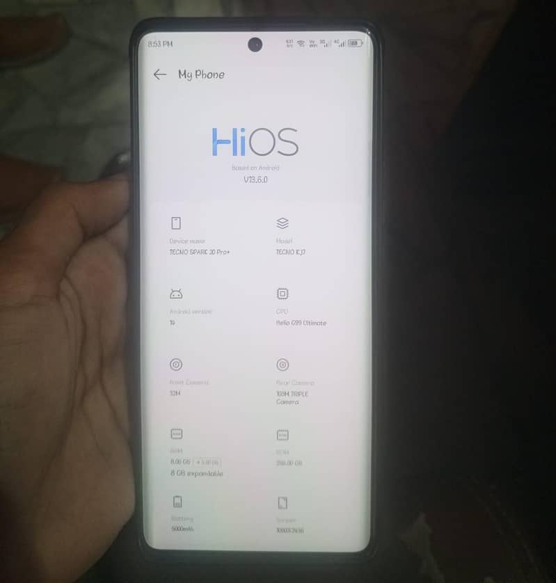 Tecno Spark 20 Pro Plus 7