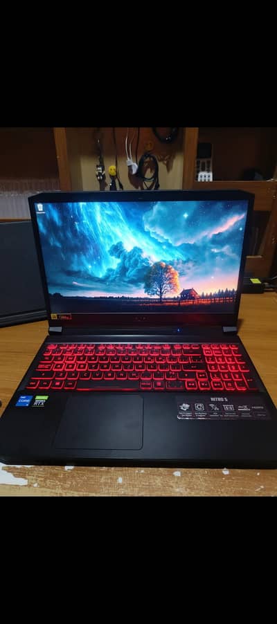 Acer Nitro 5 i5 11th gen with 32 gb ram, 512 gb ssd, rtx 3050 4gb.