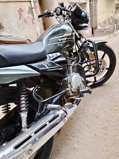 Yamaha yb dx 125 ybz alloy rim disck break self start model 2023 june