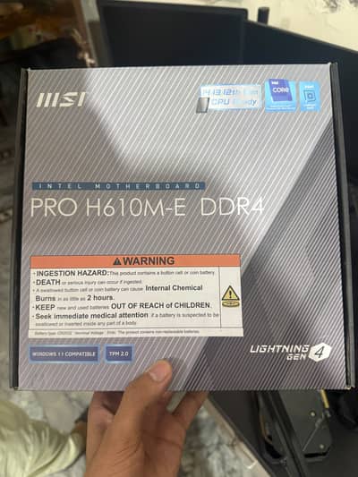 H610M-E DDR4 12 Gen Motherboard