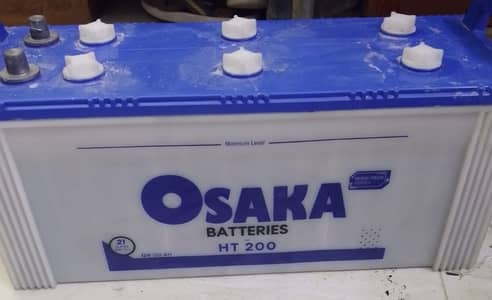 Two exide and one osaka battery for sale