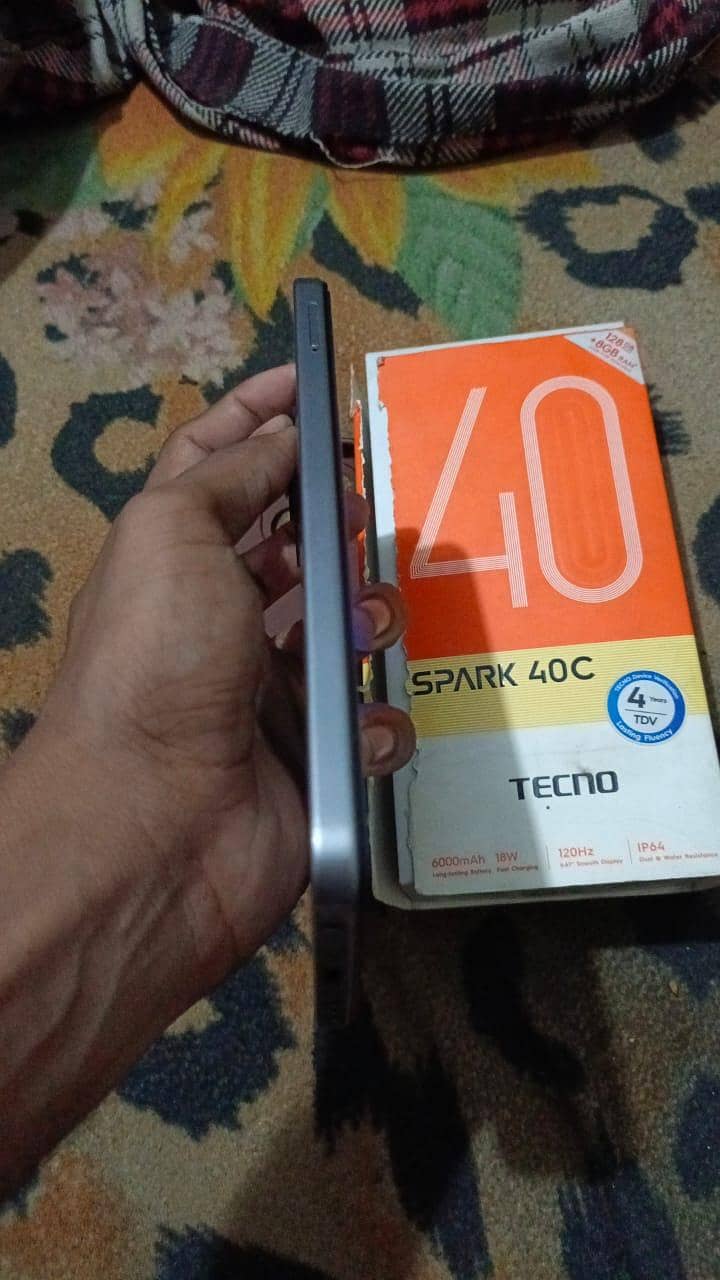 Tecno 40c with box 1