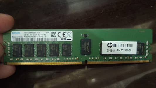 Samsung 8GB ECC Ram (2 peice)