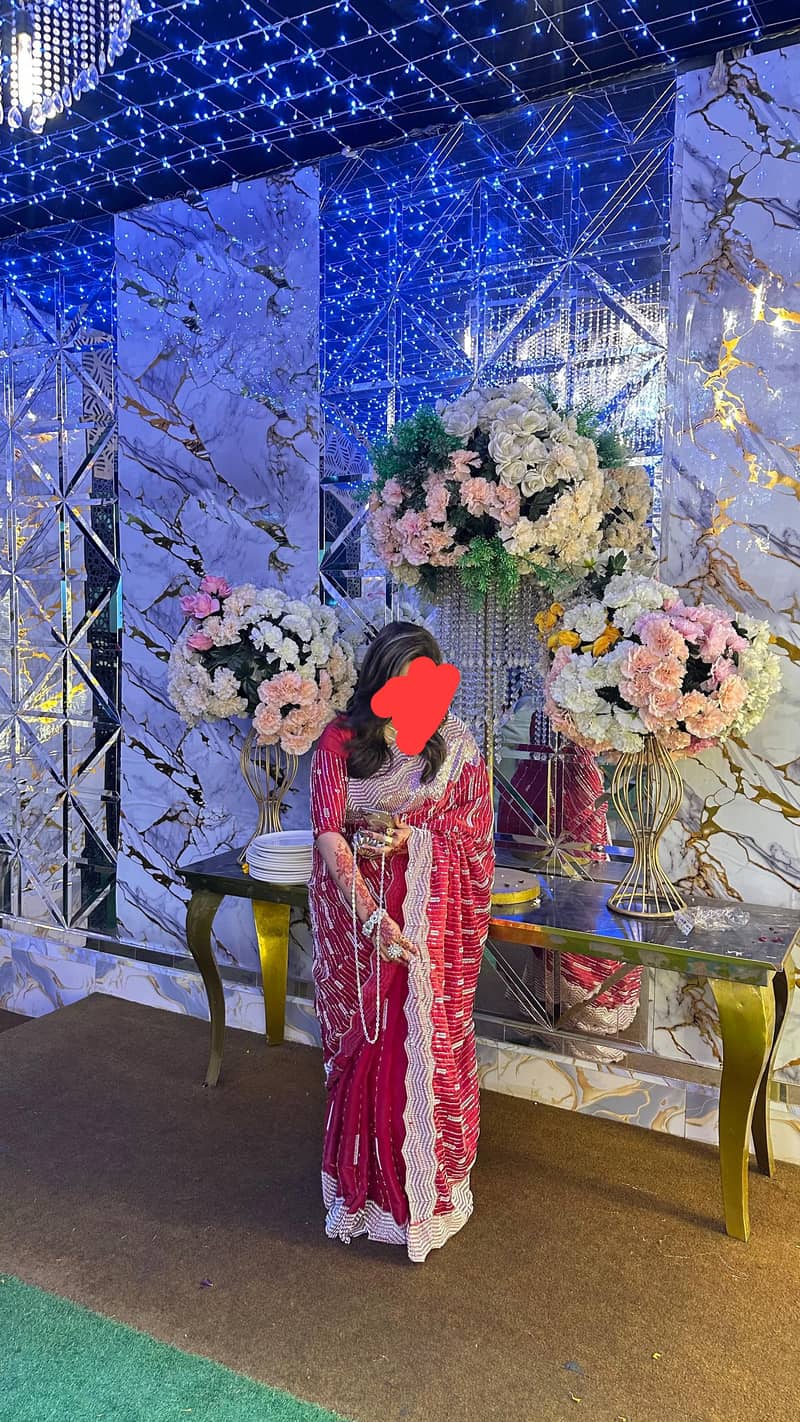 Red Saree 1